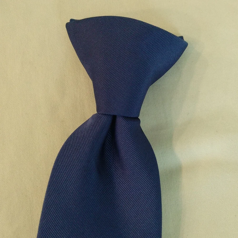 Chaps Boys Classic Navy Blue Tie